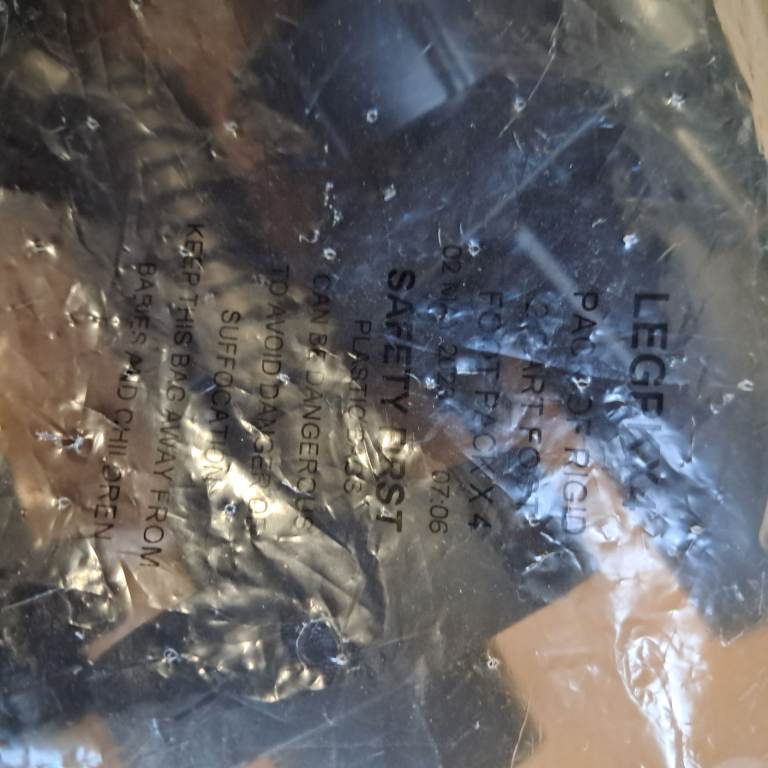 HOWDENS 2 PART RIGID KITCHEN UNIT LEGS