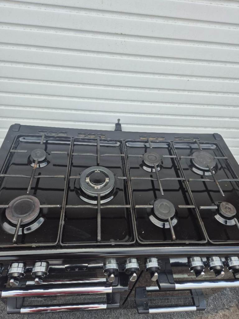Logik Black Gas Hob – 5 Burner