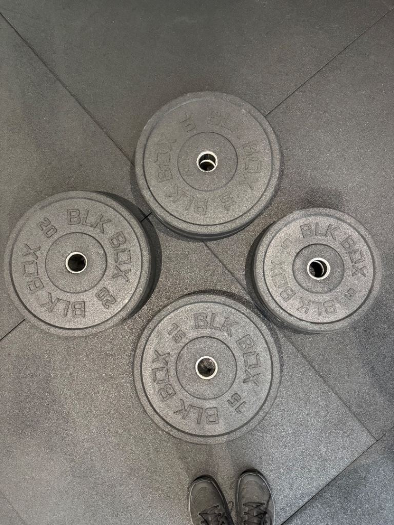 Bumper Olympic plates 
