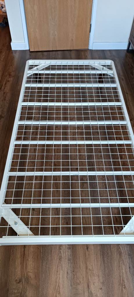 Muji Single Bed Frame with Wooden Legs – Good Condition