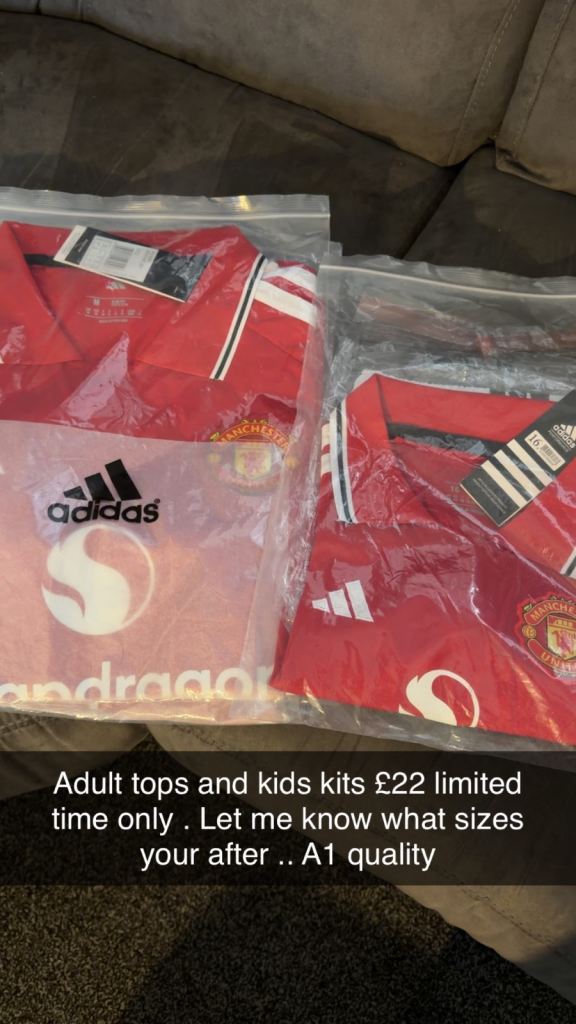 Adidas Manchester United Football Shirts - Adults & Kids Kits