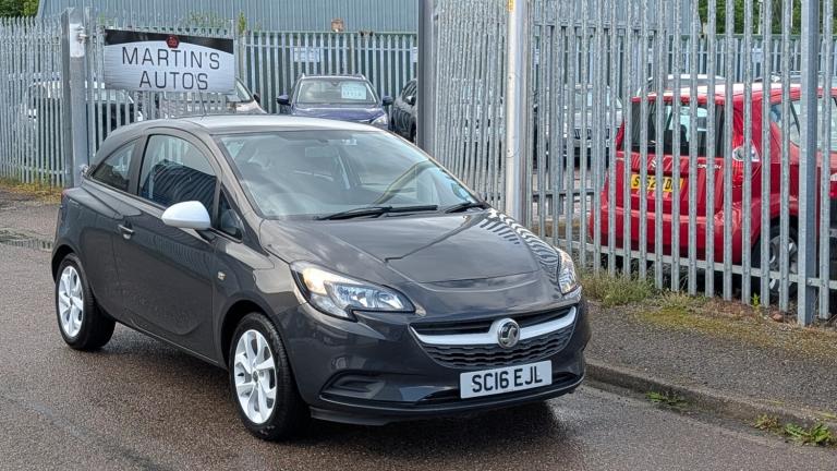 2016 Vauxhall Corsa 1.4 [75] ecoFLEX Sting 3dr, MOT 09/06/27,£35 Road Tax. HATCHBACK Petrol Manual