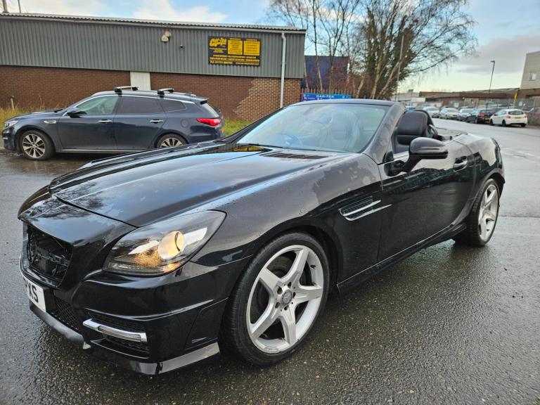 2015 MERCEDES-BENZ SLK 350 BlueEFFICIENCY AMG Sport 2dr Tip Auto Damaged Salvage