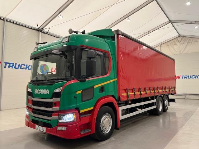 Scania P360 6x2 Rear Steer Sleeper Cab Curtainsider