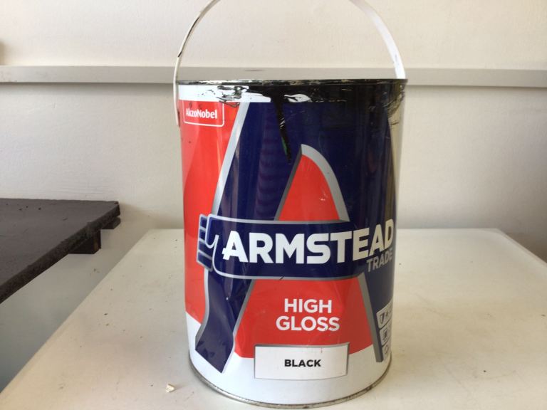Paint black gloss Armstead