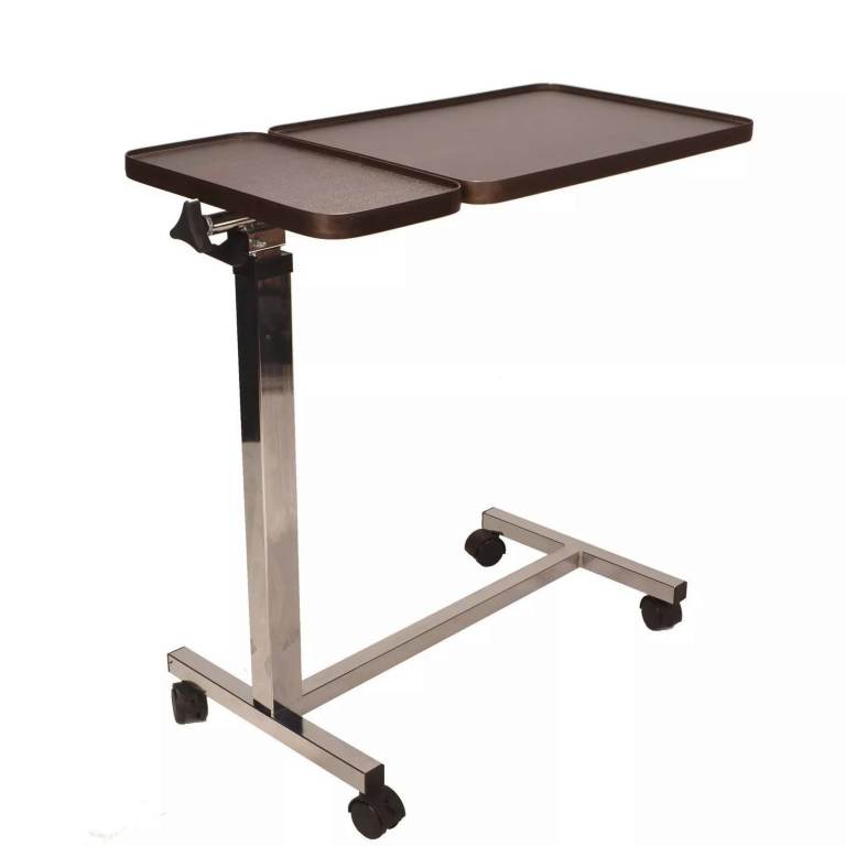 Adjustable Over Bed or Chair Mobility Table
