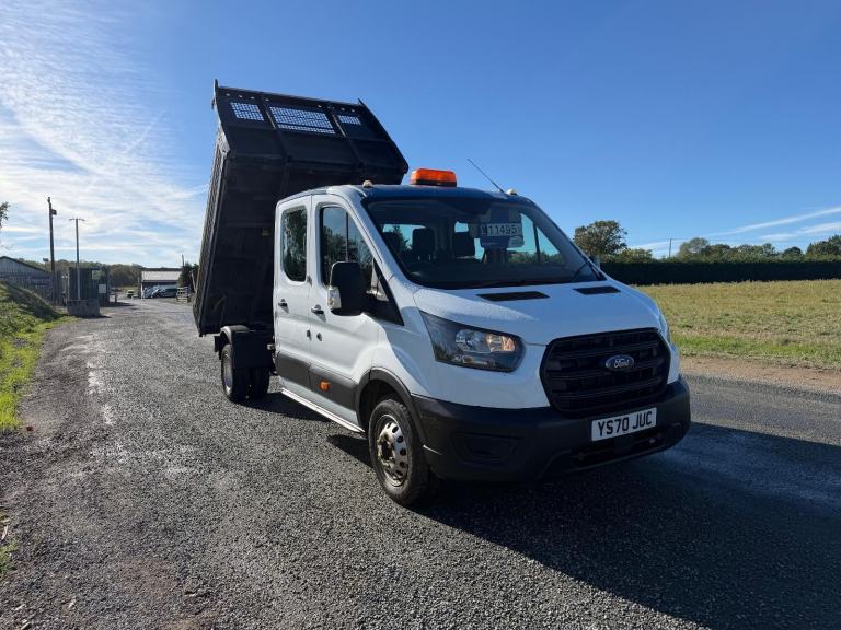 Ford Transit 2.0 350 EcoBlue Leader  Double Cab tipper 4dr Diesel Man... 2020/70