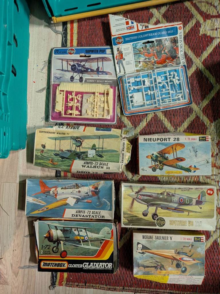 Vintage airfix kits models 
