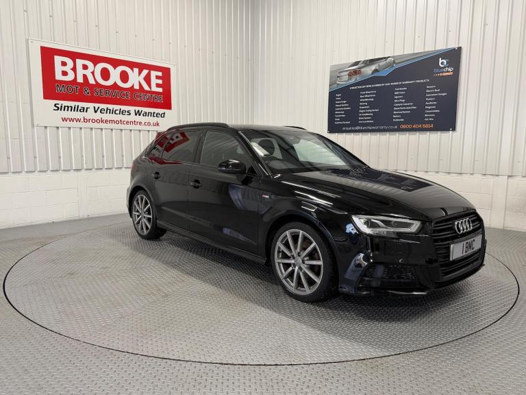 2019 Audi A3 1.5 TFSI CoD 35 Black Edition Sportback S Tronic Euro 6 (s/s) 5dr HATCHBACK Petrol A...
