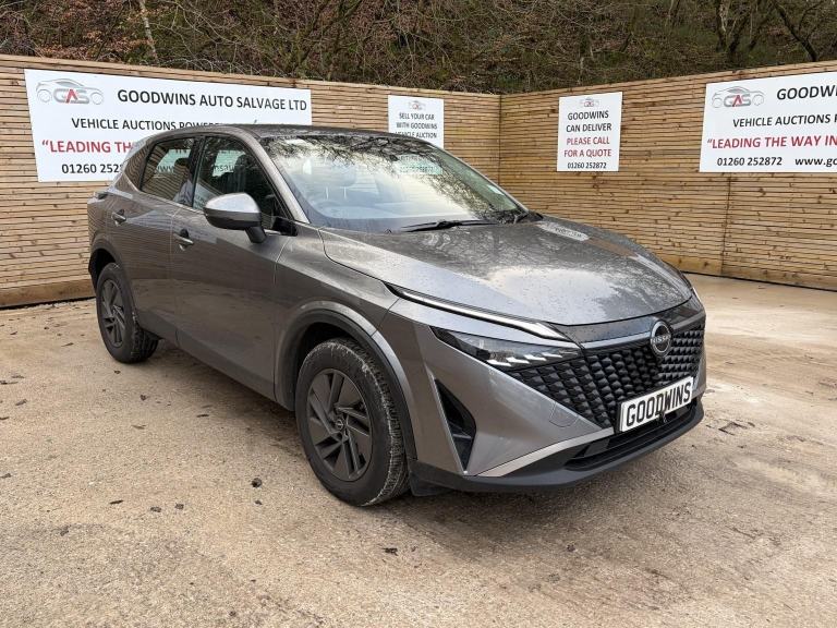 2025 NISSAN QASHQAI DIG-T ACENTA PREMIUM 1.3T HYBRID AUTO REPAIRABLE SALVAGE