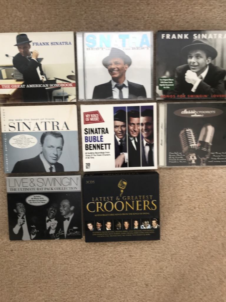 Frank Sinatra and Crooners cds