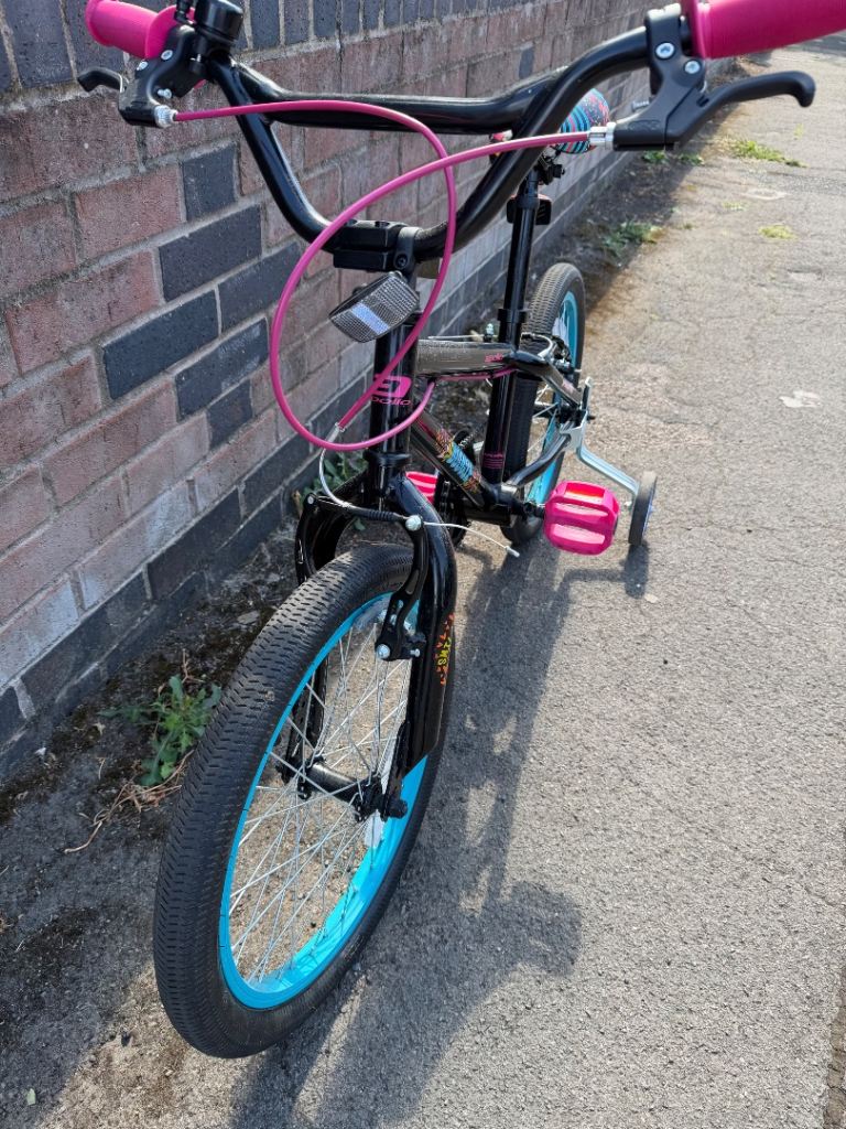 Bike for girls age 8-10 with helmet 