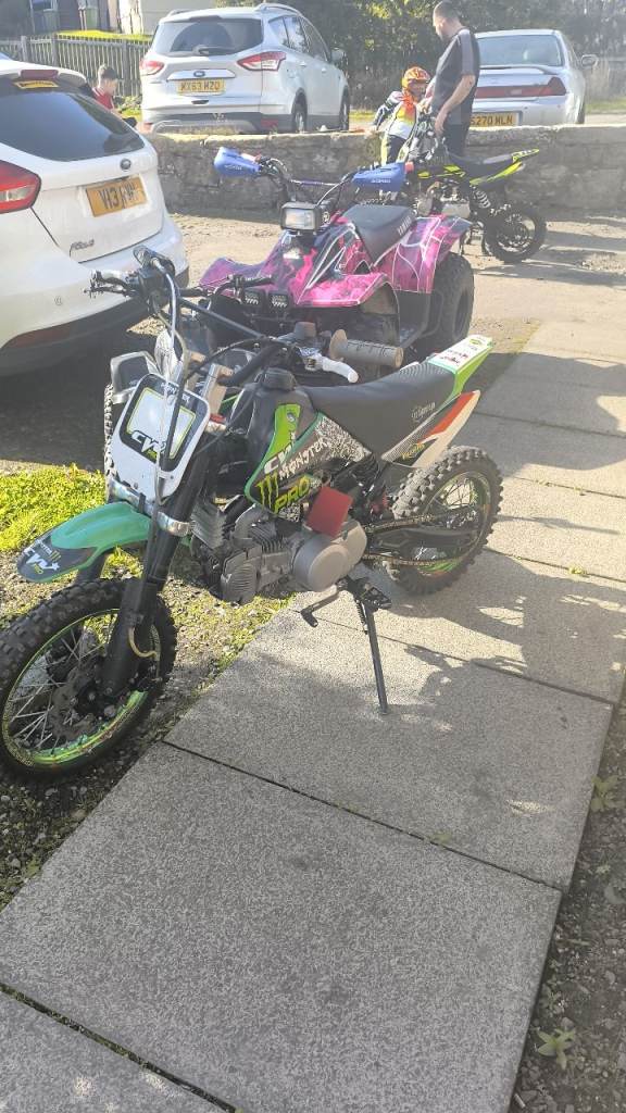 140cc race tuned pit bike 