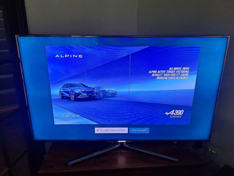 Samsung 56" TV (Sporadic Sound Issue)