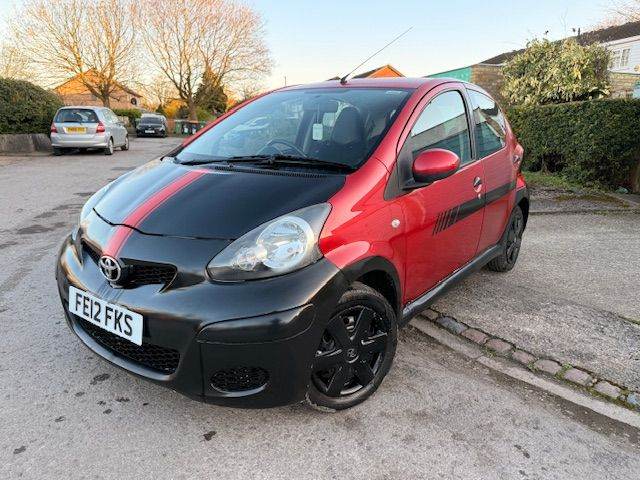 Toyota, AYGO, Hatchback, 2012, AUTOMATIC, 998 (cc), 5 doors