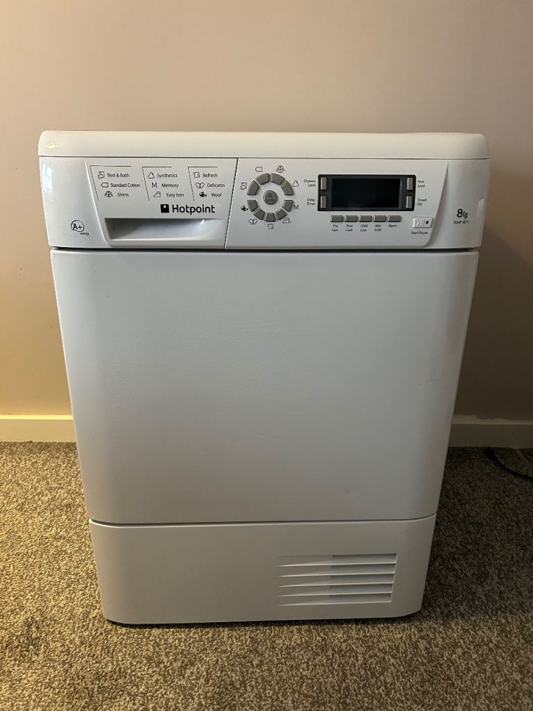 Hotpoint 8kg heat pump tumble dryer 