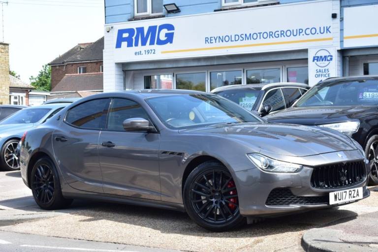 2017 Maserati Ghibli 3.0 V6 Saloon 4dr Petrol ZF Euro 5 | HEATED SEATS | LEATHER INTERIOR | APPL ...