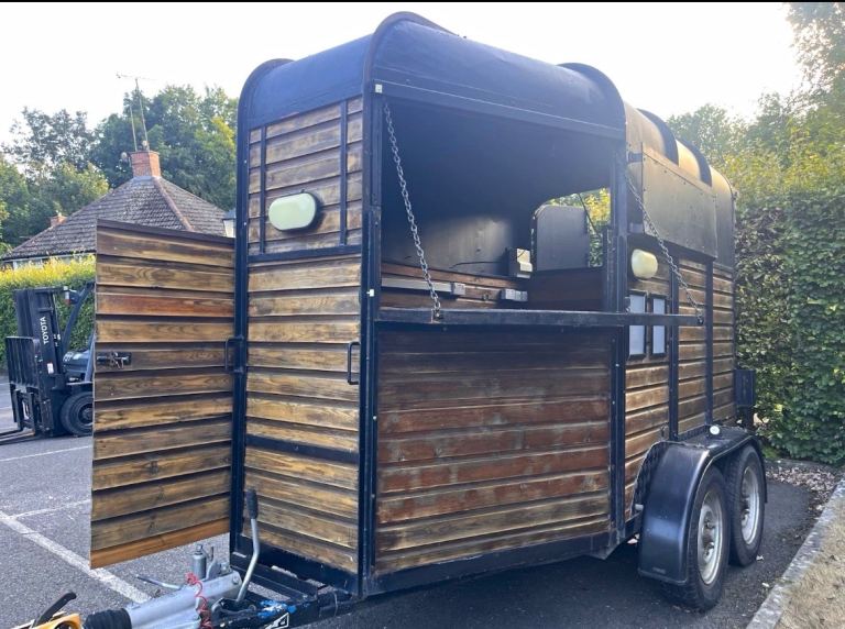 Converted Horse Box Trailer – Mobile Catering Unit