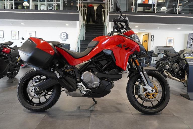 Ducati Multistrada V2, 2022,Red with just 8300miles Only £8995. 