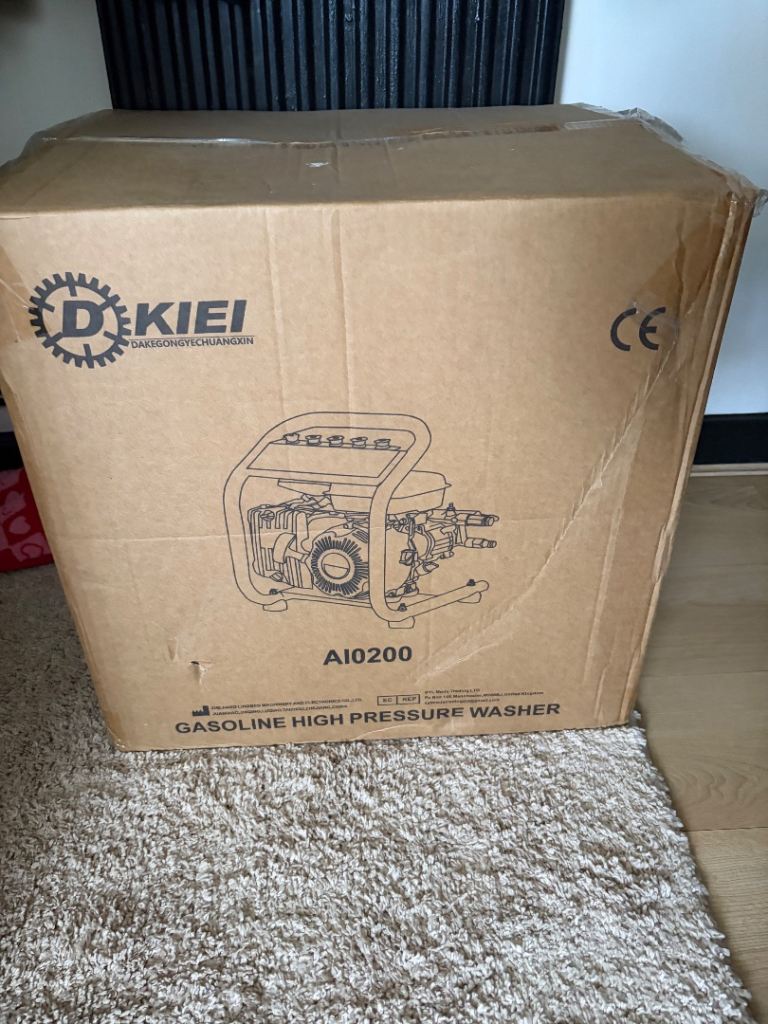 DEKIEI AI0200 Gasoline High Pressure Washer - New