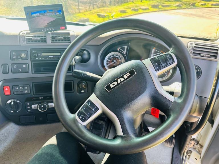 2019 DAF CF 450 8X4 TIPPER GRAB, EPSILON M125 CRANE, SLEEPER CAB