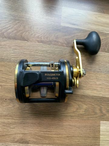 Okuma Magnetix MG 45 LS sea Fishing level wind multiplier Reel