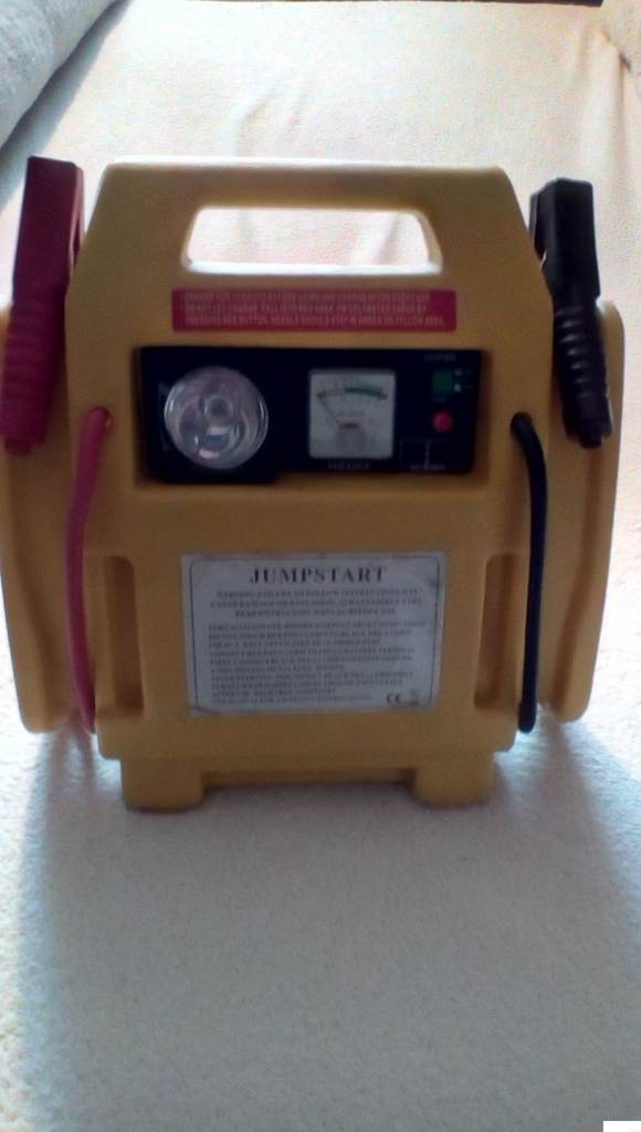 Car jump starter power pack.