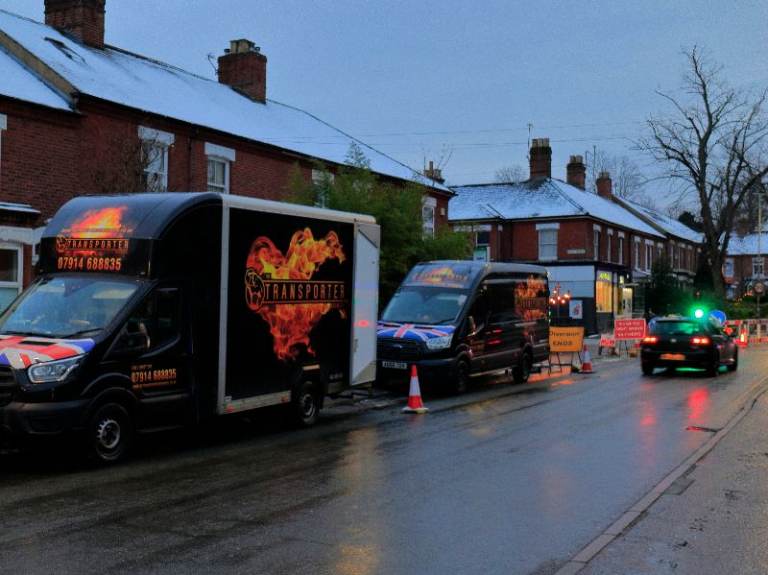  Men who can, with vans the transporter norwich man van truck 