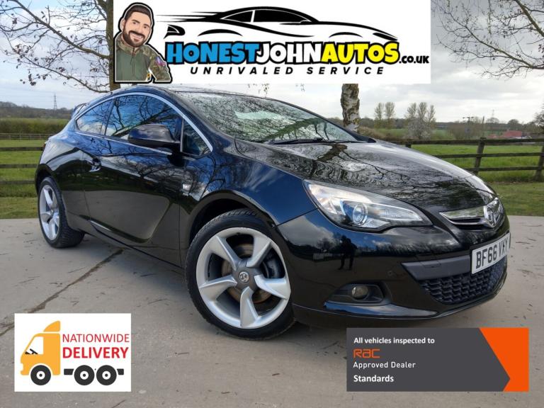 2017 Vauxhall Astra GTC 1.4T 16V 140 SRi 3dr HATCHBACK Petrol Manual