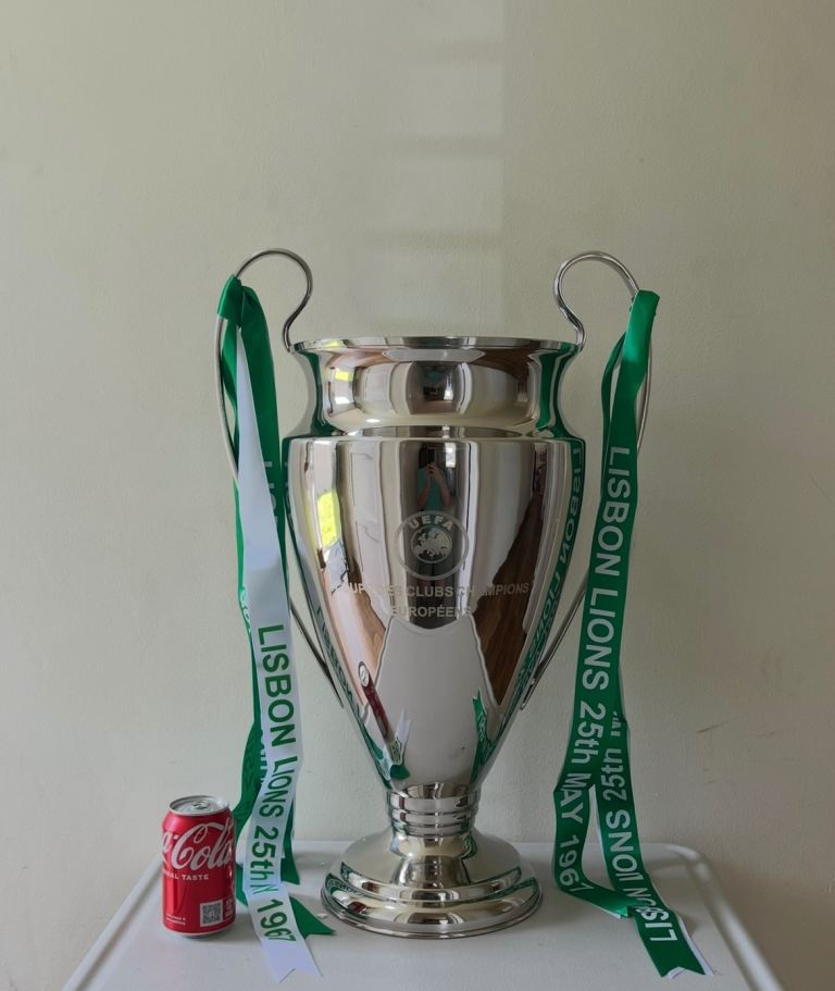 Celtic 1967 Champions League Trophy