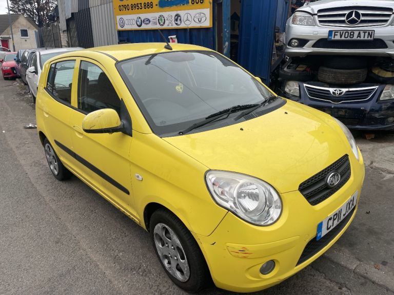 2011 Kia Picanto 1.0 Petrol 5Speed Yellow BREAKING parts