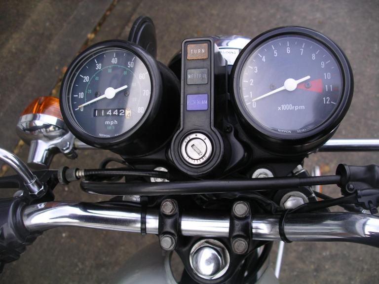 Honda CB100N only 11000 miles and supreme condition. Historic reg.