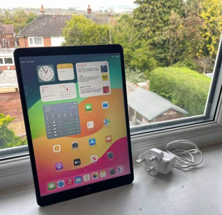 Apple iPad WiFi Space Grey - Original Box and Charger ( Can deliver if needed )