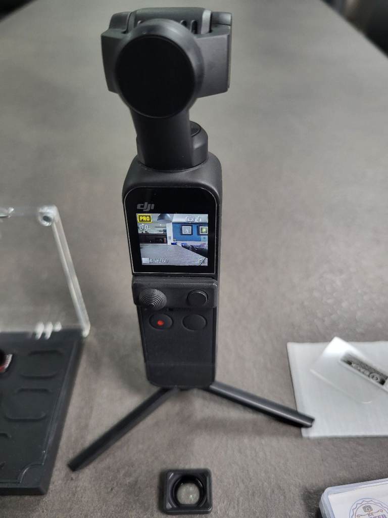 DJI Osmo Pocket 2 (4K video recorder) and accessories in great condition. 