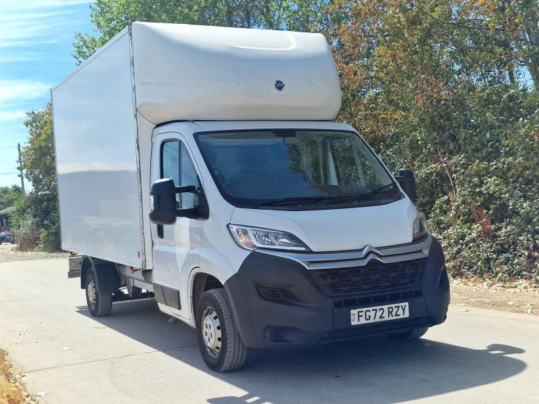 2022 Citroen Relay 35 L4 BLUEHDI Luton/Box Low Loader  114k  Drives Perfect