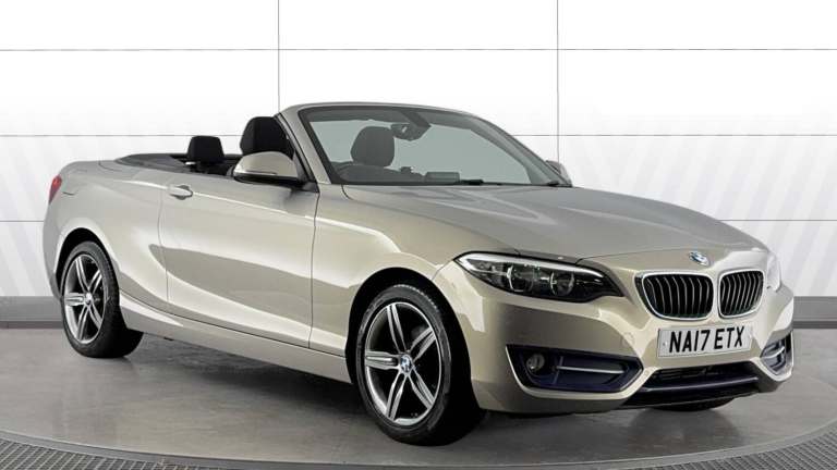 2017 BMW 2 Series 218d [150] Sport 2dr [Nav] Diesel Convertible Convertible Diesel Manual