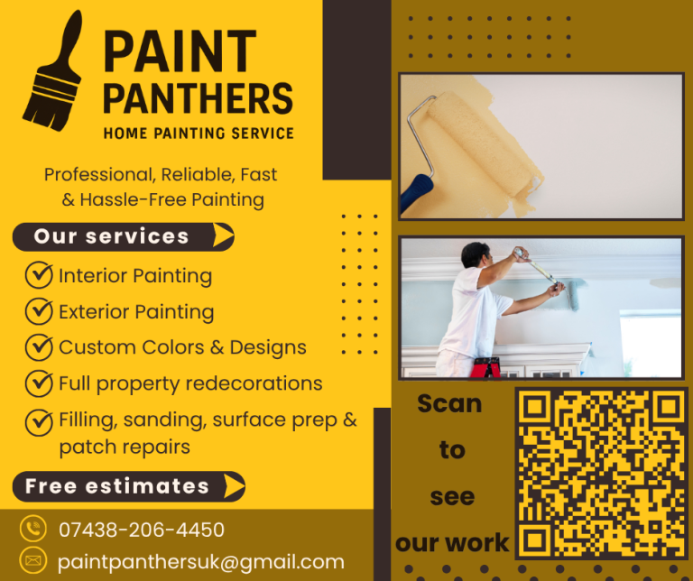 Local Painter & Decorator, good Prices, fast turnaround
