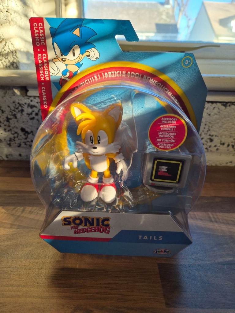 Jakks Pacific Sonic The Hedgehog Tails Brand New 