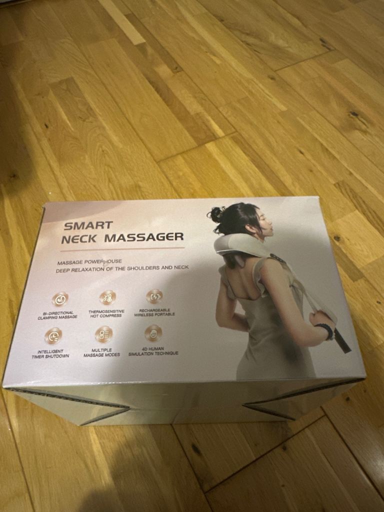 New Smart Neck Massager – Deep Relaxation for Shoulders and Neck