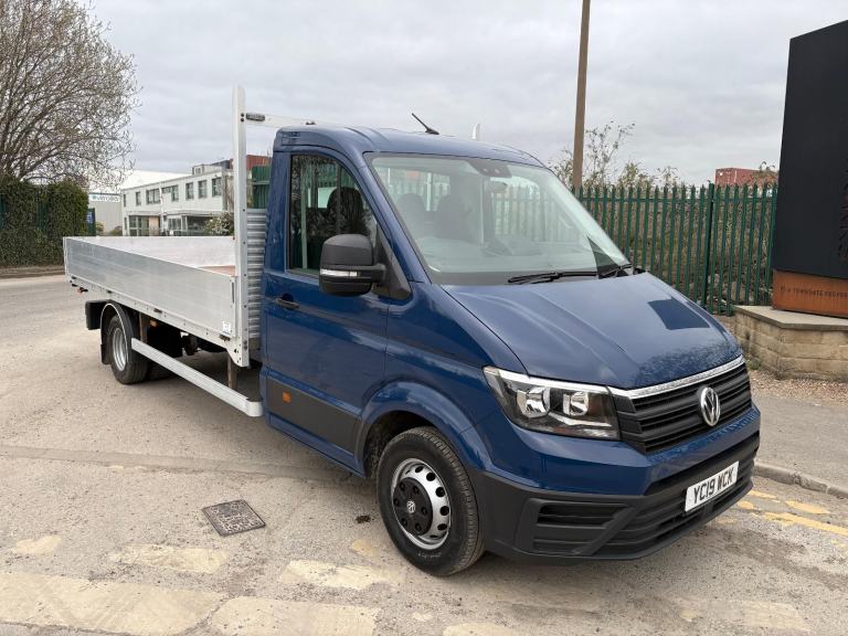 2019 Volkswagen Crafter 2.0 177bhp Cr50 5ton RWD 14ft flatbed pickup twin wheel 