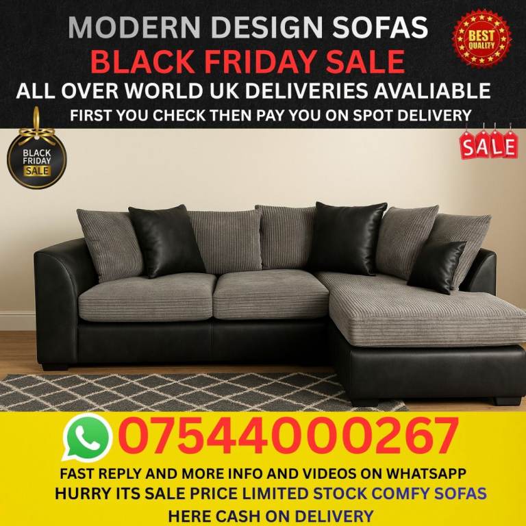 Comfort Seating Sofa – New Stock