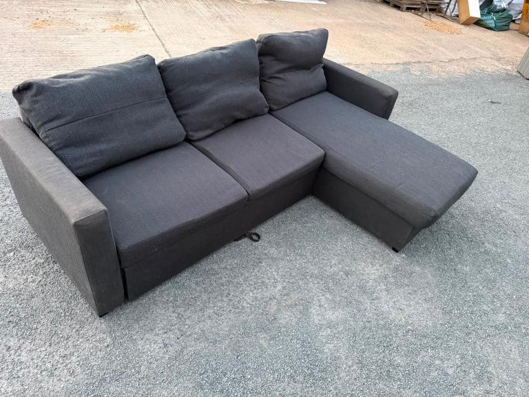Corner Sofa Bed with Chaise Lounge – Good Condition