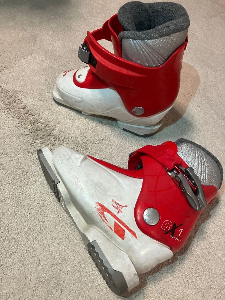 Kids first ski boots