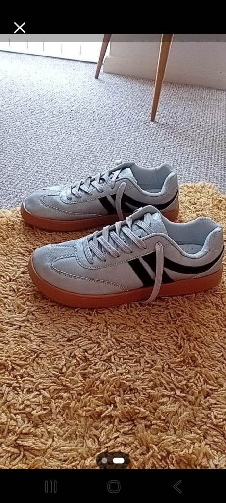 Brand new Ladies Silver Grey Trainers size 7.5 
