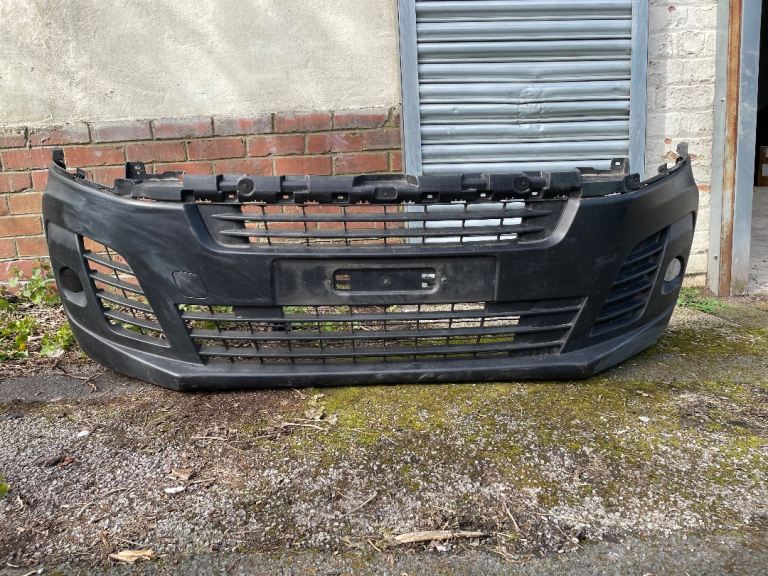 PEUGEOT EXPERT CITROEN DISPATCH JUMPY VAUXHALL VIVARO FRONT BUMPER (2017-24)