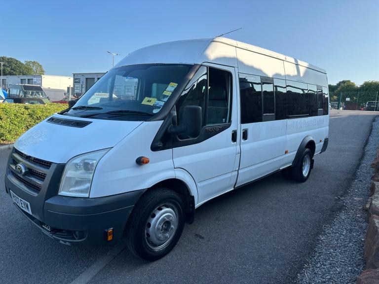 2007 Ford Transit Medium Roof 17 Seater TDCi 100ps [6] MINIBUS LOW MILES FSH LONG MOT  Minibus Di...