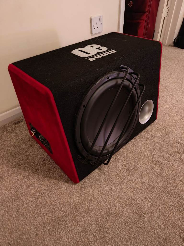 OE Audio 1500 Watt Active 12" Subwoofer Built in Amplifier HUGE BASS 2022/23