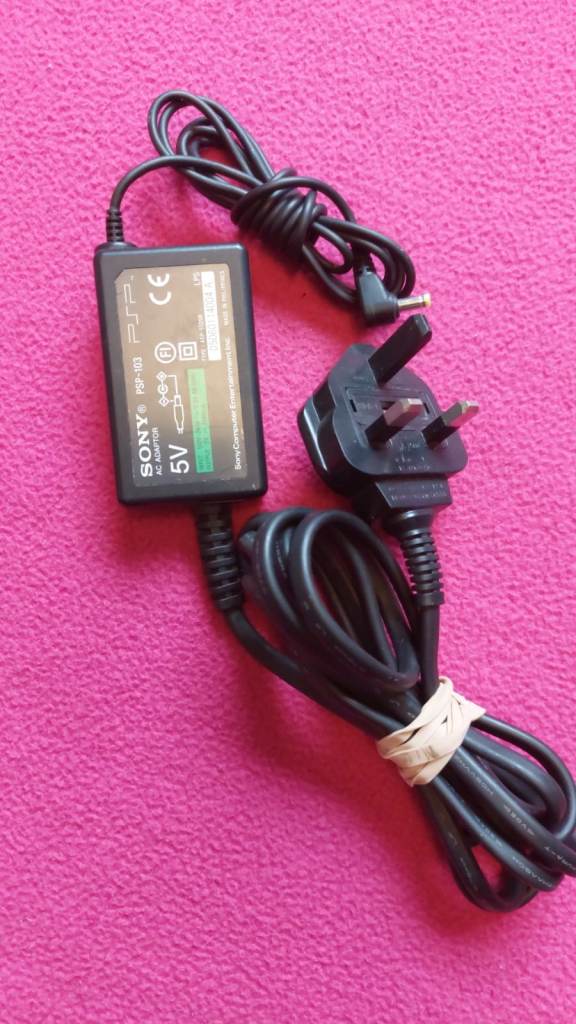 Official Sony Psp-100 5V Charger, AC Adaptor  