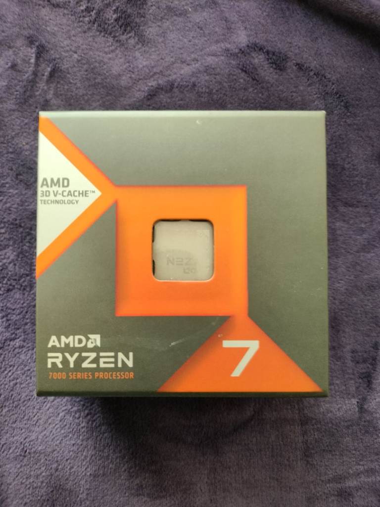 Brand New AMD Ryzen 7 7800X3D Processor in Original Packaging