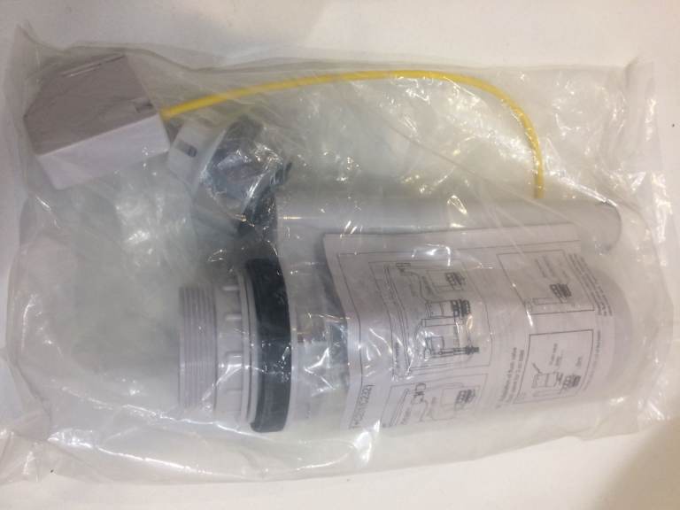 PUSH BUTTON CABLE DUAL-FLUSH VALVE 2x, new